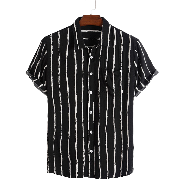 Camisa Listrada de Botão Itajai