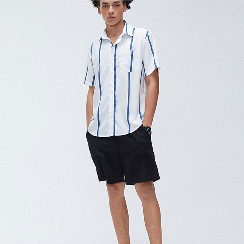 Camisa Masculina de Botão Simpsons