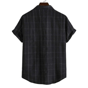 Camisa Listrada de Botão Luau